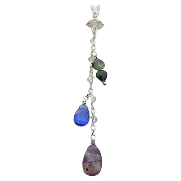 Hand Made Gemstone Cham Necklace - Picture 6 of 9